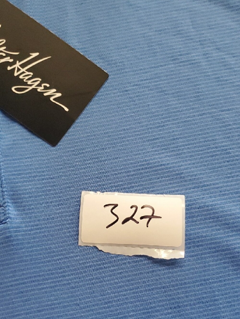 Walter Hagen Men's Solid Light Blue Short-Sleeve Polo Size XXL - Picture 9 of 9